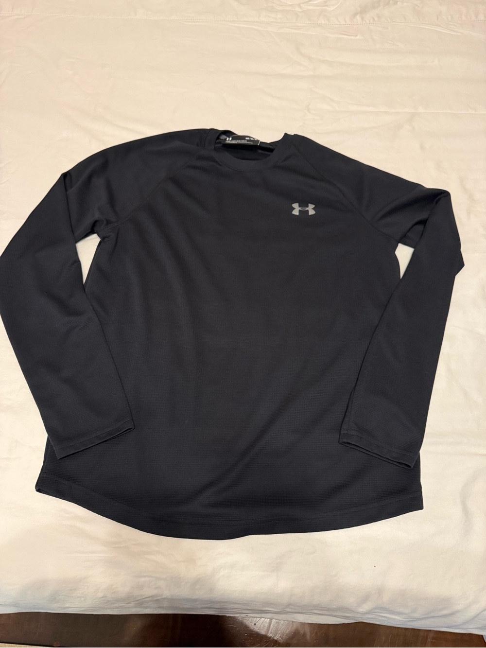 Under Armour Men's Long Sleeve Black Performance Shirt